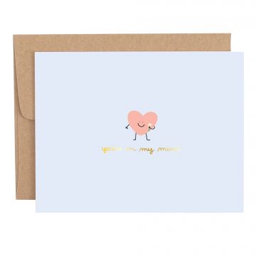You're On My Mind Greeting Card
